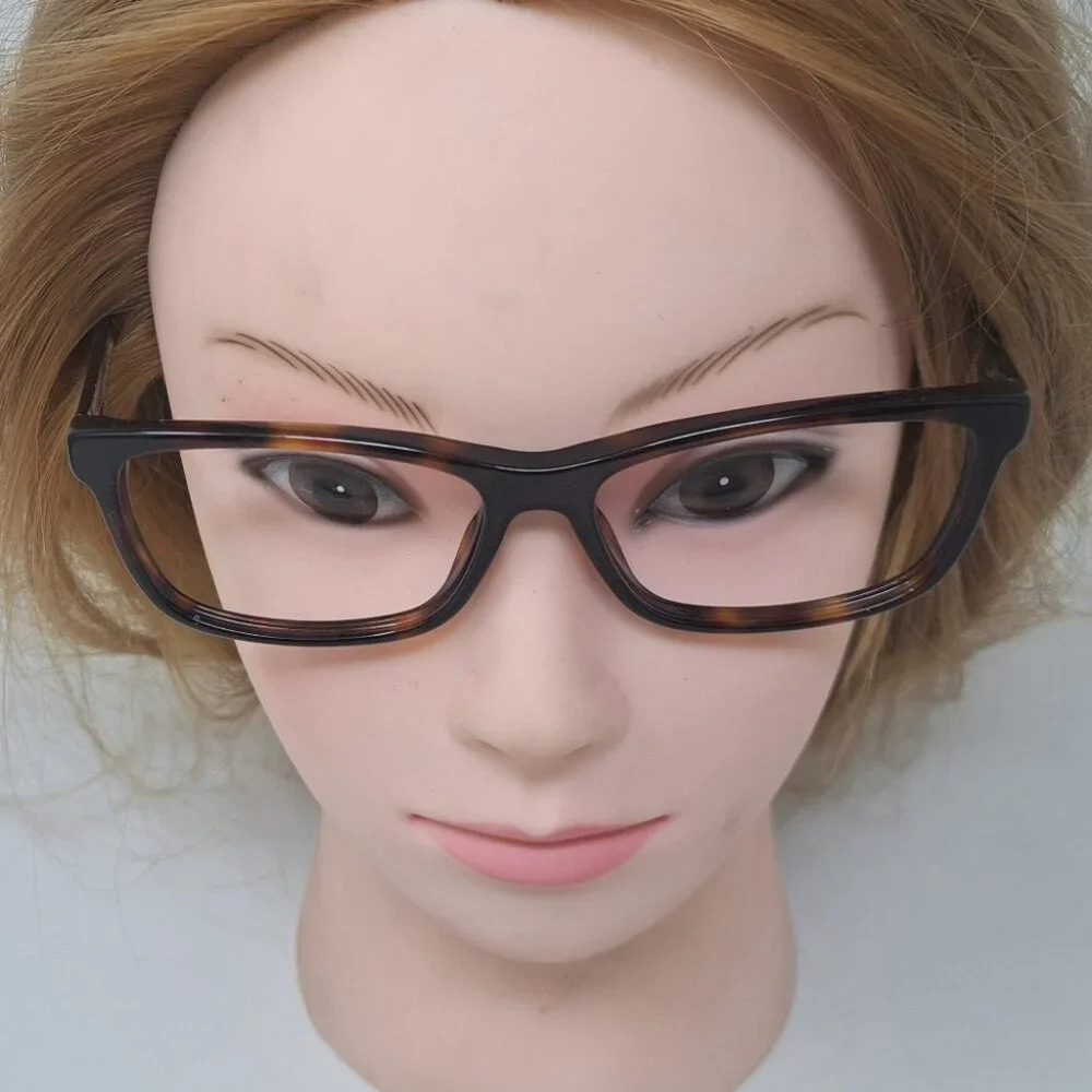 Gucci Women's Eyeglasses Frames Glasses Havana Square GG 3723 HNZ 52-14-140 - Picture 7 of 15